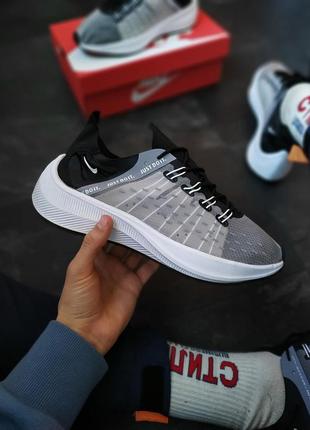 Мужские кроссовки  nike exp-x14 grey white black