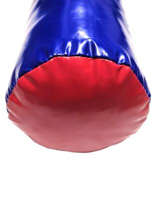 Груша боксерська boxer малий шолом-0,75 пвх синя4 фото