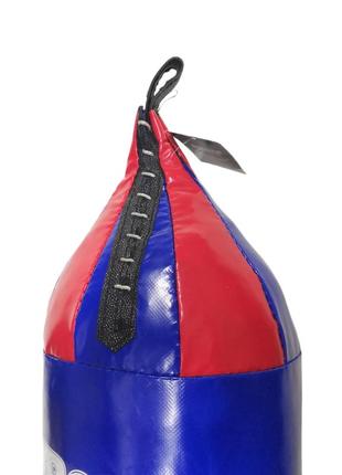 Груша боксерська boxer малий шолом-0,75 пвх синя3 фото