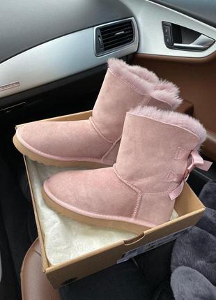 Ugg bailey bow 2 boot pink crystal