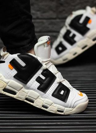 Мужские кроссовки  nike air more uptempo off white