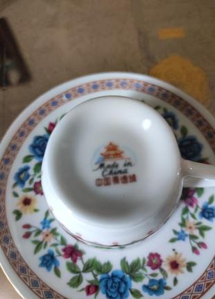 Набір китайський порцелянових чашек3 фото