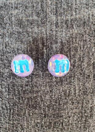 Джибітс m&m's прозорі з блискітками