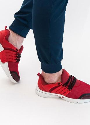 Мужские кроссовки  nike air presto red