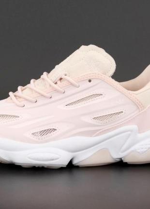 Женские кроссовки  adidas ozweego celox pink