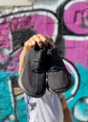 Мужские кроссовки  adidas yeezy boost black