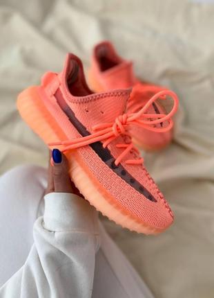 Женские кроссовки  adidas yeezy boost 350 v2 pink 1