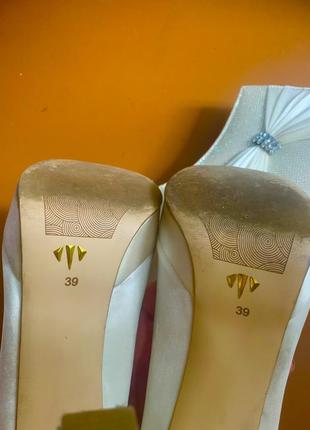 Туфли черевики 39р, сумочка клатч - комплект3 фото