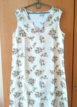 Ночная коттоновая рубашка, ситец,новая,р.m/l1 фото