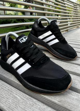 Кросівки adidas iniki, black5 фото