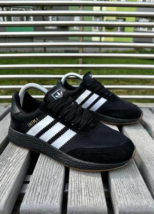 Кросівки adidas iniki, black3 фото