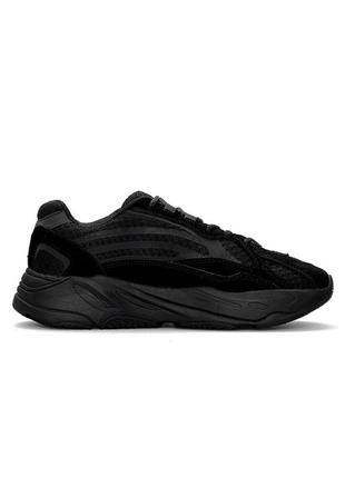 Мужские кроссовки adidas yeezy boost 700 v2 all black