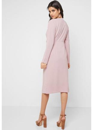 Новое нежно-розовое платье с пуговицами lost ink размер xs2 фото