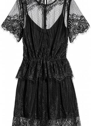 Шикарне  мереживне плаття h&m.розмір s-m.