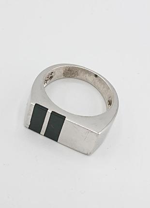 Срібне кільце печатка перстень