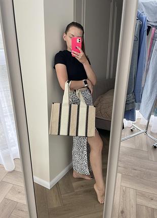 Сумка-шоппер h&m