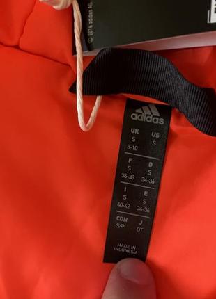 Женская демисезон непромокаемая куртка с капюшоном adidas7 фото