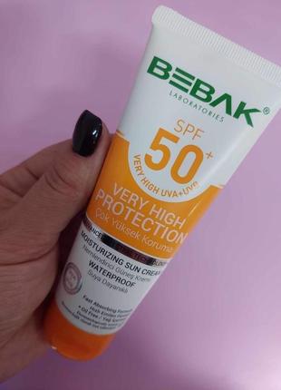 Сонцезахисний  крем  для тіла з spf 50+