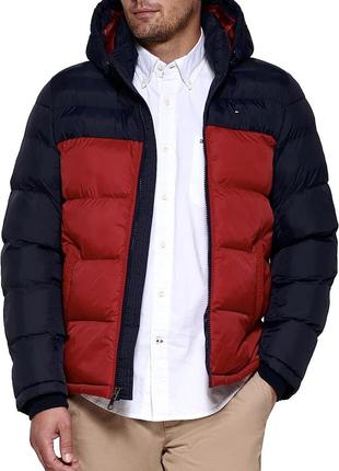 L 48 xxl 52 tommy hilfiger пуховик куртка зимняя парка мужская л