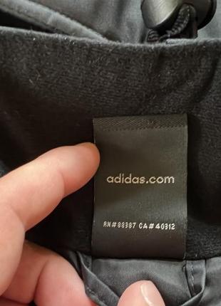 Женская утеплённая непромокаемая куртка с капюшоном adidas6 фото