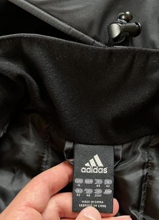 Женская утеплённая непромокаемая куртка с капюшоном adidas5 фото