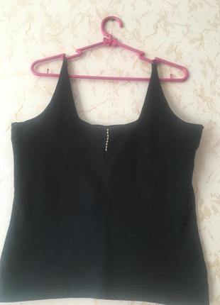 Трикотажна майка на брителях