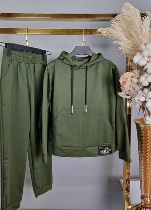 Костюм  delfin ka для подростка 11-16 лет арт.1275, цвет хаки, размер  одежды подросток (по росту) 164