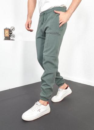 Спортивные штаны ing drop мужские s-xxl арт.1259, xxl, 52, зеленый