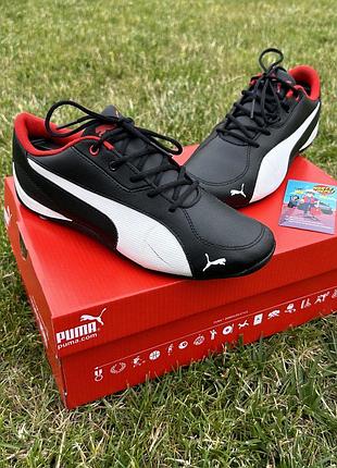 Дитячі шкіряні кросівки puma drift cat 5 l jr