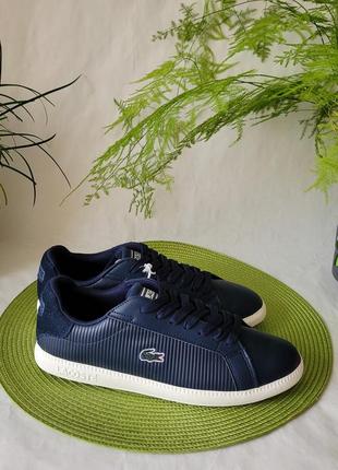 Кроссовки кожаные оригинал lacoste graduate рр.41