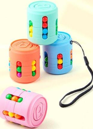 Головоломка-антистрес для дітей банка cans spinner cube (dd1808-25)5 фото