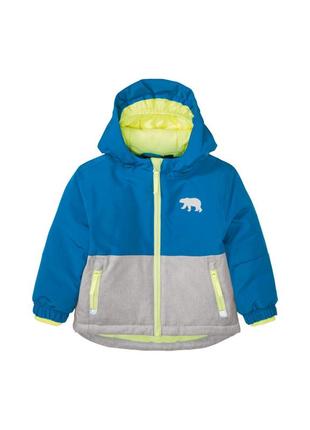 Термо-куртка мембранна для хлопчика lupilu bionic-finish® eco 393124 110-116 см синій1 фото