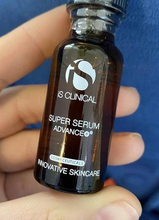 Is clinical super serum advance+ 15 мл омолаживающая сыворотка с антиоксидантами