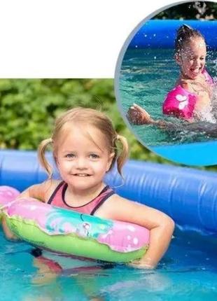 Дитячий наливний басейн інтекс для дому та дачі на 886 літрів, басейни надувні якісні8 фото