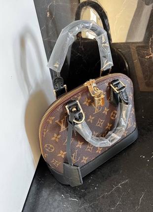 Сумочка в стиле louis vuitton / lv alma brown / сумочка на осень3 фото