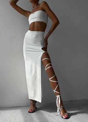 Костюм(топ+спідниця)