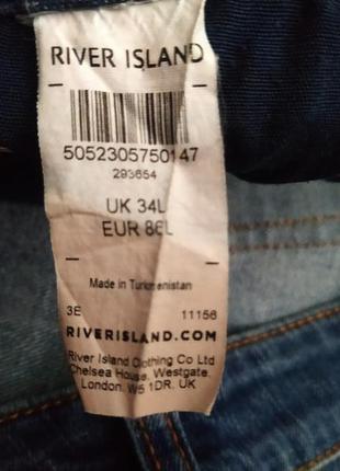 Джинсы river island (england)lee levis wrangler diesel colins g-star mustang carhatt gap ostin gas9 фото