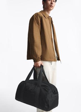 Zara об‘ємна сумка через плече, ідеально підійде для спорт залу2 фото