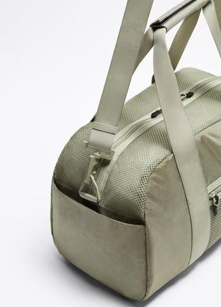 Zara объемная сумка через плечо, идеально подойдет для спорт зала4 фото