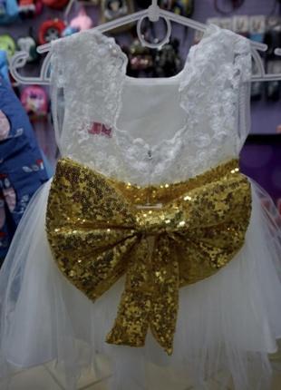 Платье для принцессы красивое нарядное3 фото