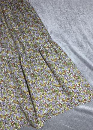 Never fully dressed макси платье в цветочный принт4 фото