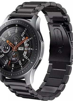 Ремінець 20мм samsung, huawei, xiaomi amazfit. чорний.
