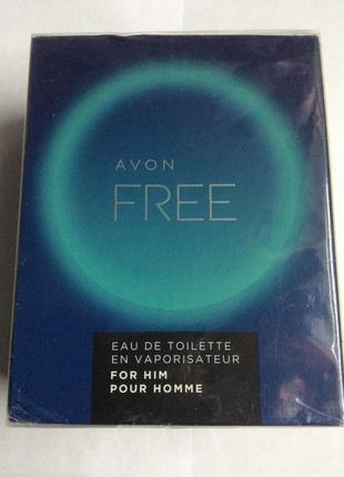 Мужская туалетная вода avon free1 фото