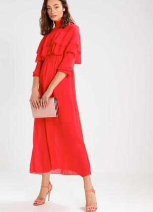 Роскошное  красное платье  y.a.s