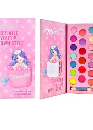 Дитячі тіні та блиски для губ