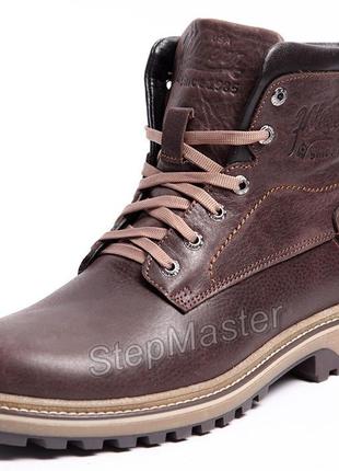 Ботинки кожаные зимние combat boots2 фото