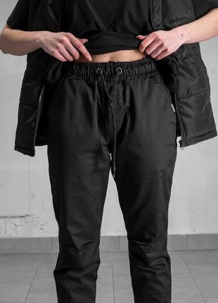Жіночі штани джогери without volt gradient 3xl чорні4 фото