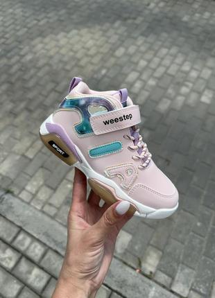 Кроссовки детские от tm weestep для девочки