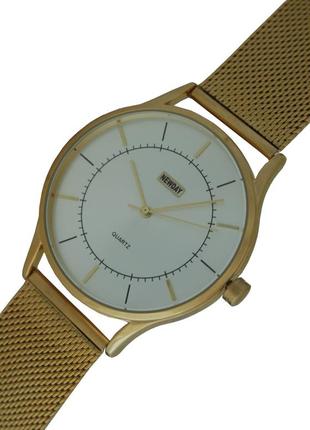 Часы newday мужские классические на миланском браслете2 фото