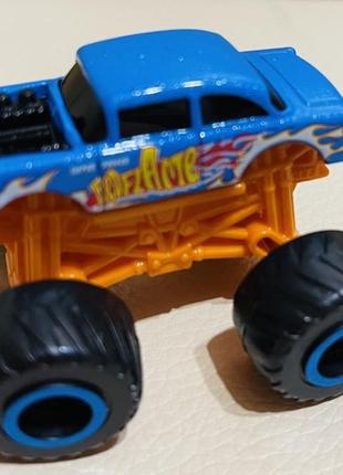 Джип металлический монстр, инерционный, 6,5 см